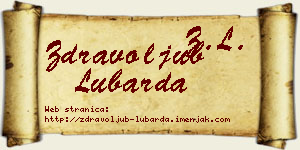 Zdravoljub Lubarda vizit kartica